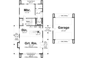 Barndominium Style House Plan - 3 Beds 2.5 Baths 2332 Sq/Ft Plan #455-340 Floor 