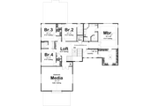 Farmhouse Style House Plan - 5 Beds 4.5 Baths 4086 Sq/Ft Plan #455-720 Floor 