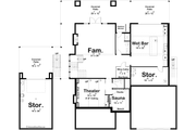 Modern Style House Plan - 4 Beds 4.5 Baths 4271 Sq/Ft Plan #455-528 Floor 