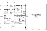 Barndominium Style House Plan - 4 Beds 2.5 Baths 3293 Sq/Ft Plan #455-243 Floor 